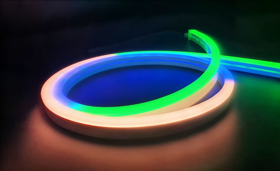24V LED Neon Flex RGBW Neon Flexible Strip Light DMX512 Управление SPI
